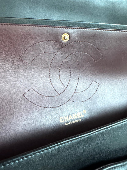 CHANEL Lambskin Quilted Jumbo Double Flap