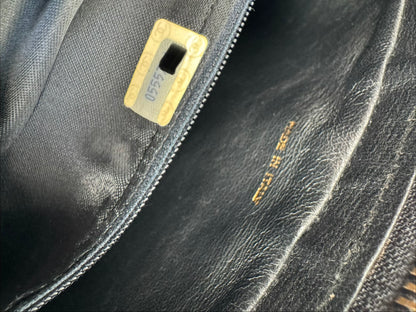 Chanel Black Lambskin CC Tassel Camera Bag