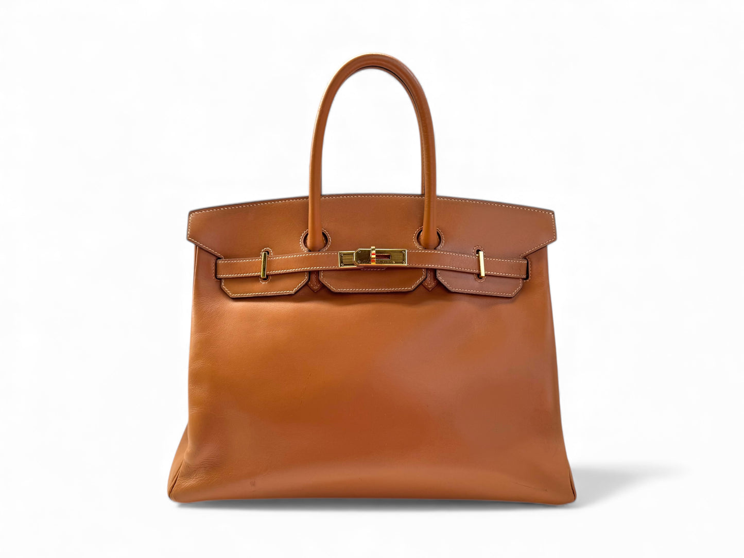 HERMÈS Box Birkin 35 Natural