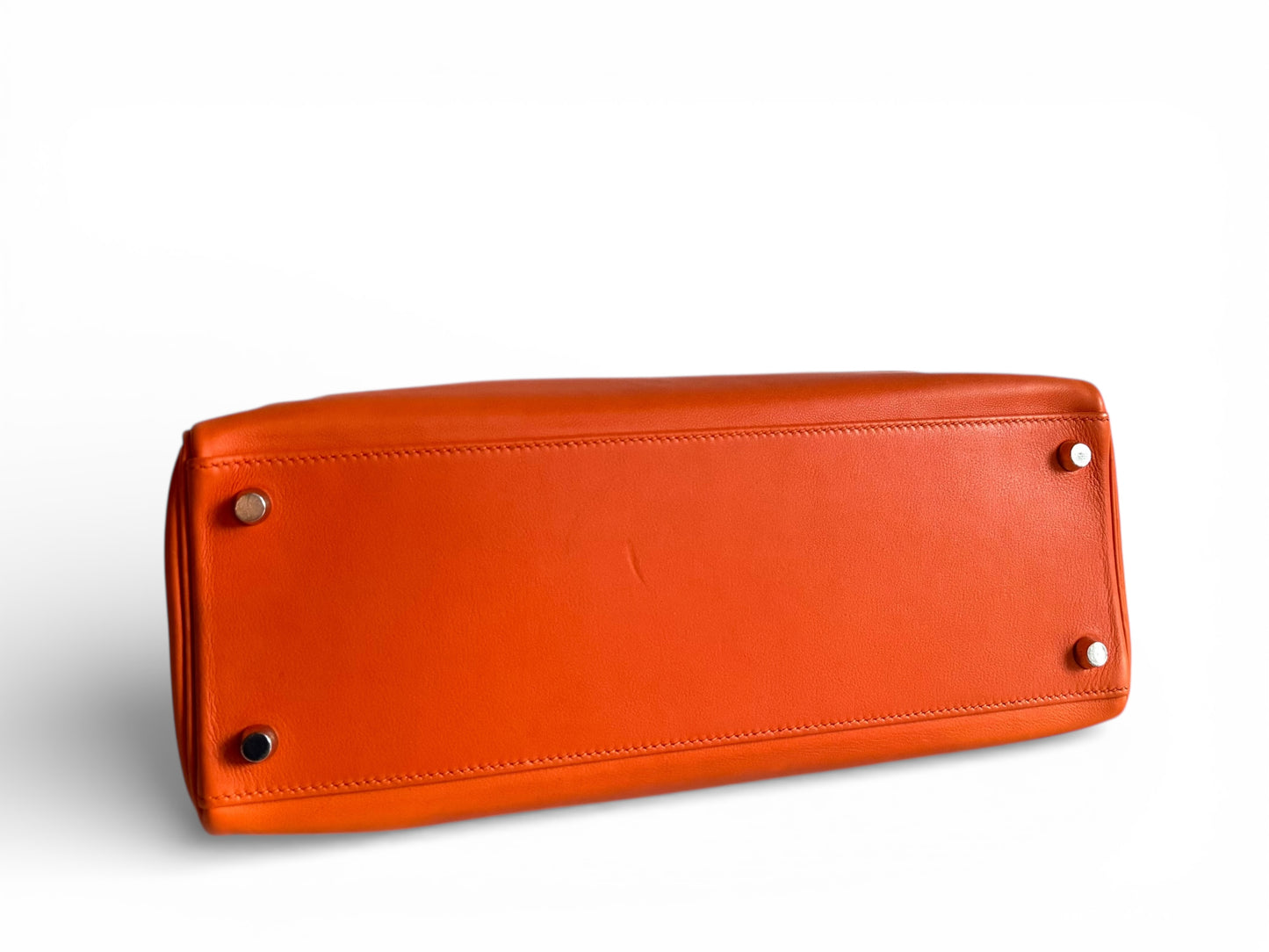 HERMÈS Kelly 32 Gulliver Orange