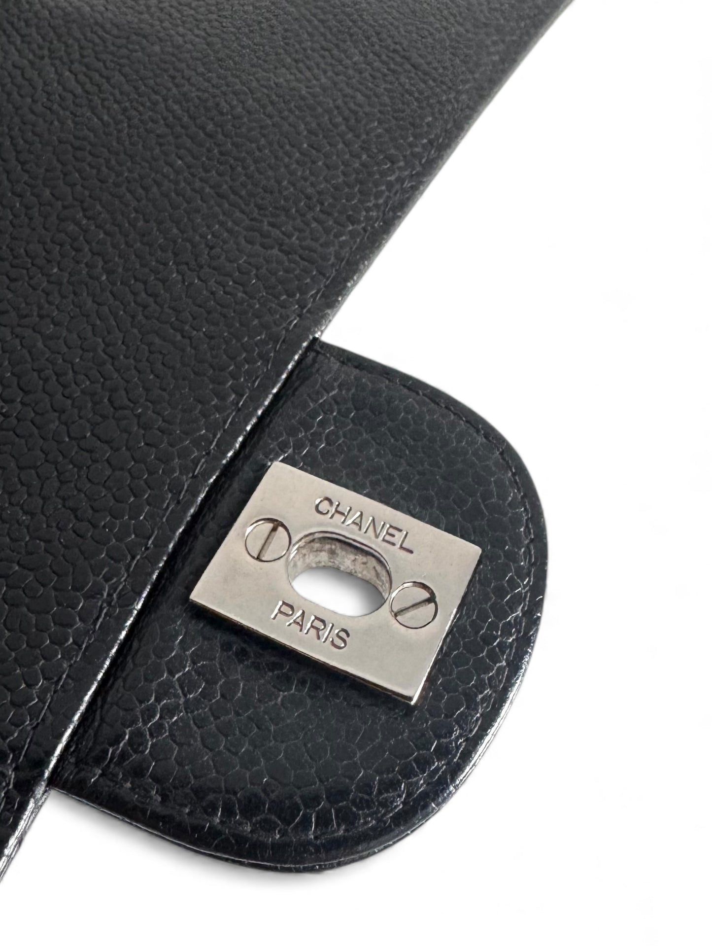 CHANEL Caviar Jumbo Single Flap Bag