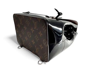 LOUIS VUITTON Patent Monogram Hot Springs Backpack