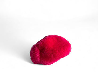 Bottega Veneta Jodie Mini Faux Fur Pink