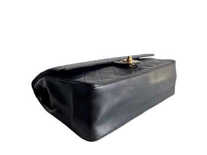 CHANEL Lambskin Medium Mademoiselle Double Flap