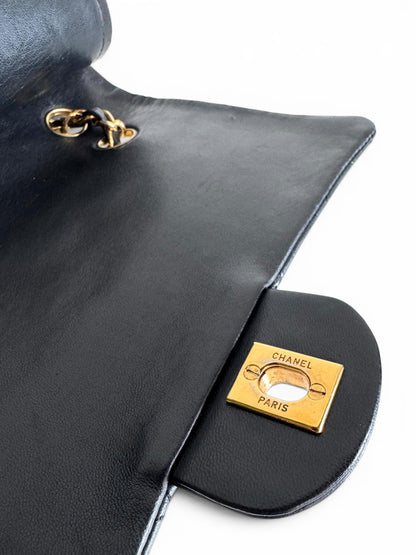 CHANEL Medium Tall Classic Lambskin Double Flap