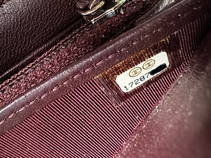 CHANEL Lambskin Quilted Large Gusset Zip Around Wallet