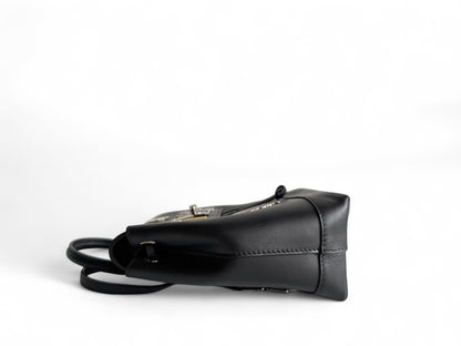 LOUIS VUITTON My Lockme Mini Pins Leather Backpack