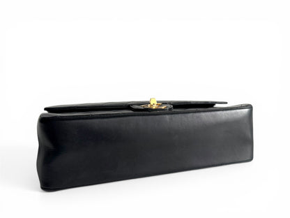 CHANEL Lambskin Medium Mademoiselle Double Flap