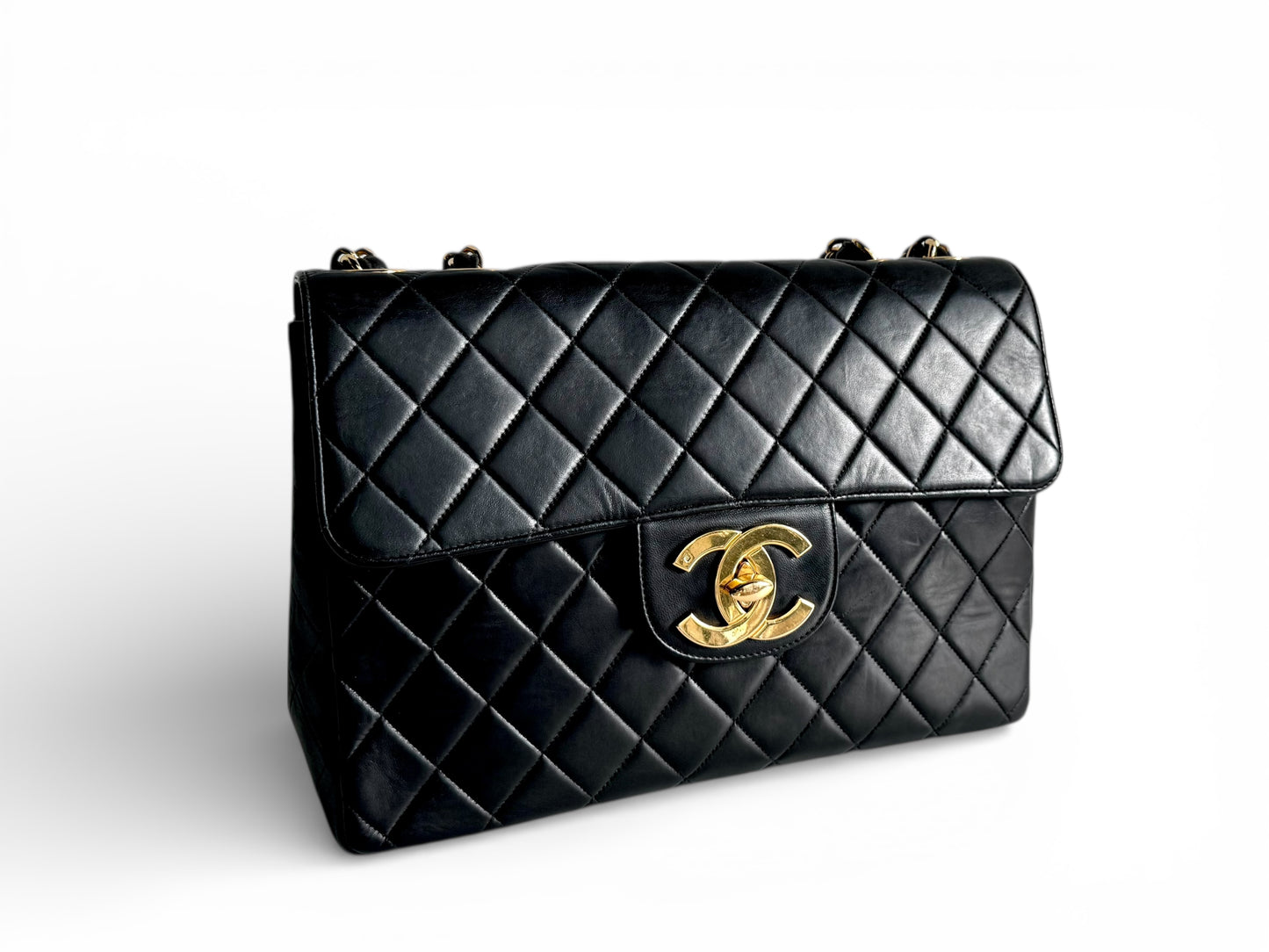 CHANEL Classic Maxi Lambskin Leather Flap Bag