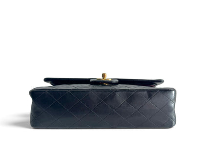 CHANEL Lambskin Quilted Medium Double Flap