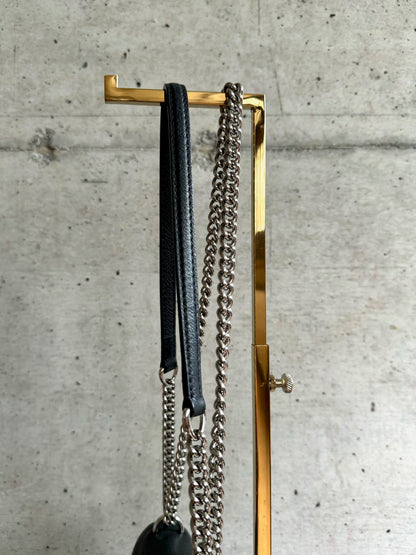 LOUIS VUITTON Soft Calfskin Mylockme Chain Bag BB