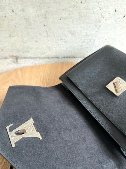 LOUIS VUITTON Soft Calfskin Mylockme Chain Bag BB